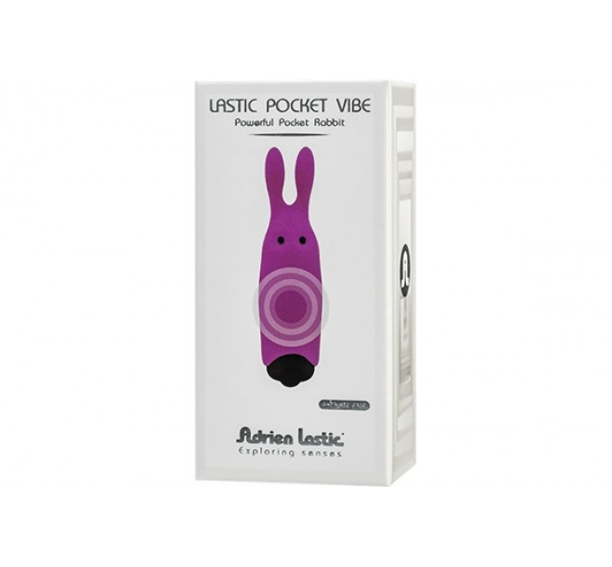 Минивибратор Adrien Lastic Pocket Vibe Rabbit Purple