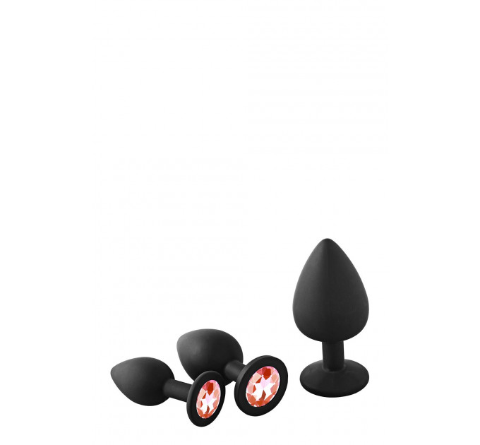 Набір анальних пробок Dream Toys Fantasstic Red Stone