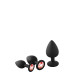 Набір анальних пробок Dream Toys Fantasstic Red Stone