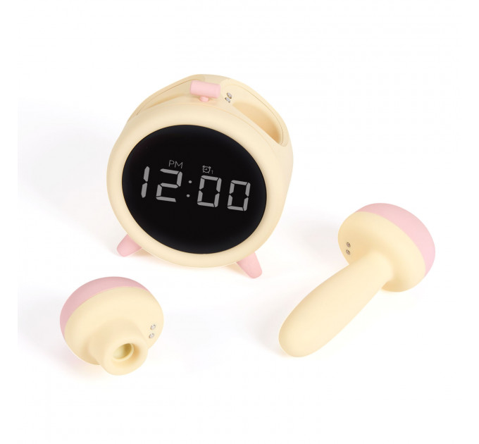 Набір "Годинник Оргазмів" BeYourLover Adult Clock Alarm смоктання та вібрація, з додатком