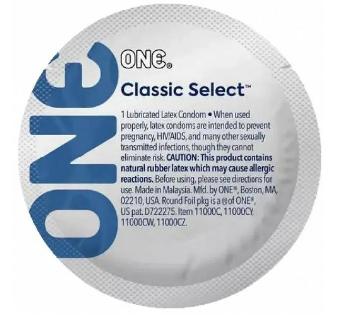 Набір презервативів One МІКС (Classic, XL, Strong, Ribs, Studs) ціна за 5 штук