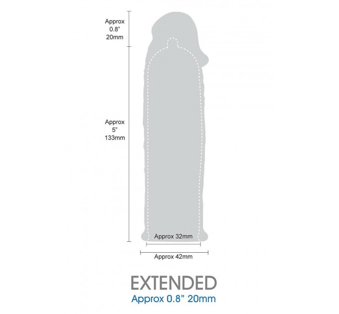 Насадка NMC LENGTH EXTENDER SLEEVE 6INCH BLACK