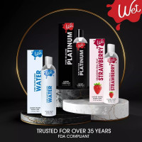 Їстівний лубрикант зі смаком полуниці Wet Strawberry, 118 мл