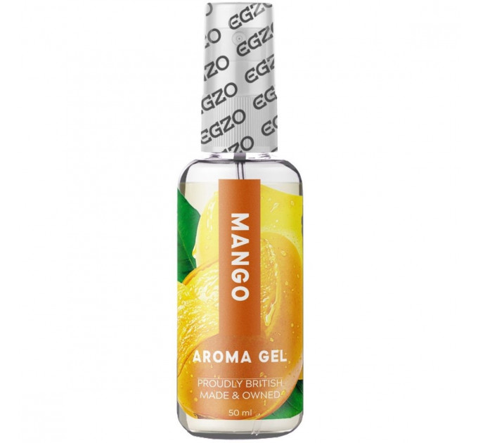 Съедобный гель-лубрикант EGZO AROMA GEL - Манго, 50 мл