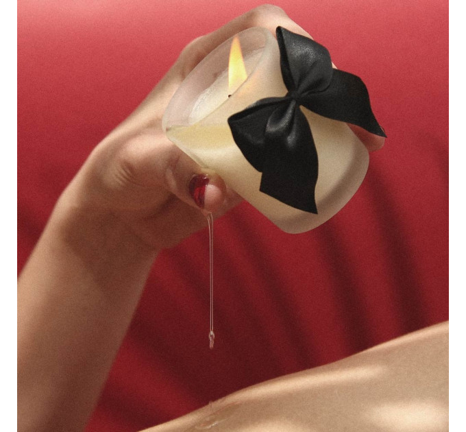 Свічка для масажу та поцілунків Bijoux Indiscrets, с солоною карамеллю