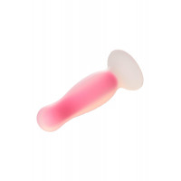 Анальна пробка люмінесцентна Dream Toys RADIANT Glow In The Dark рожева, L