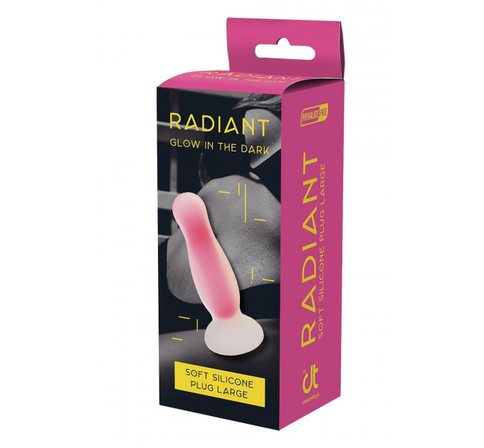 Анальна пробка, що світиться Dream Toys RADIANT SOFT