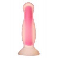 Анальная пробка люминесцентная Dream Toys RADIANT Glow In The Dark розовая, L