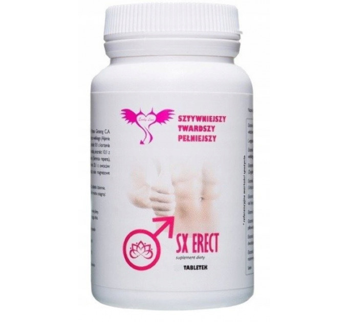 Таблетки для потенции SX Erect, 60 капсул