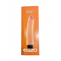 Вибратор реалистичный EGZO MAD Ciberskin Great Loverer на батарейках