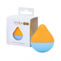 Вібратор для клітора Iroha Mini, жовто-блакитний