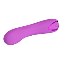 Вибратор для точки G Pretty Love Dj Dick фиолетовый, 12.7 х 2.7 см
