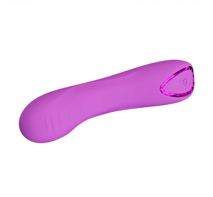 Вибратор для точки G Pretty Love Dj Dick фиолетовый, 12.7 х 2.7 см