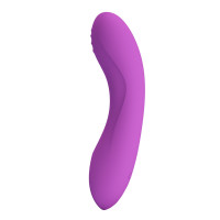 Вибратор для точки G Pretty Love Dj Dick фиолетовый, 12.7 х 2.7 см