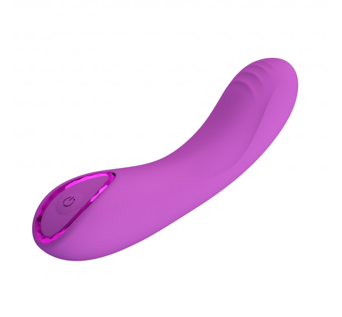 Вибратор для точки G Pretty Love Dj Dick фиолетовый, 12.7 х 2.7 см