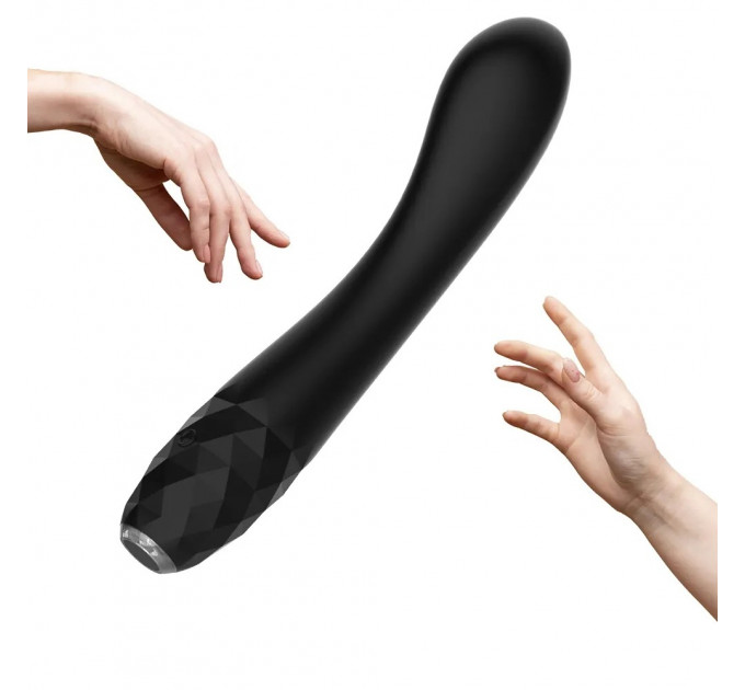 Вібратор для точки G з підсвічуванням Every Night Toys, чорний