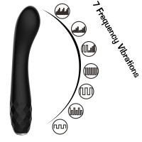 Вибратор для точки G с подсветкой Every Night Toys, черный