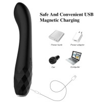 Вибратор для точки G с подсветкой Every Night Toys, черный