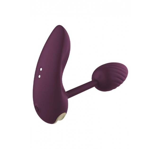Виброяйцо гибкое с пультом управления Dream Toys Essentials, фиолетовый