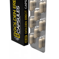 Таблетки для эрекции Cobeco Golden Erect (цена за упаковку, 8 капсул)