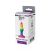 Анальная пробка DREAM TOYS COLOURFUL LOVE RAINBOW ANAL PLUG MINI