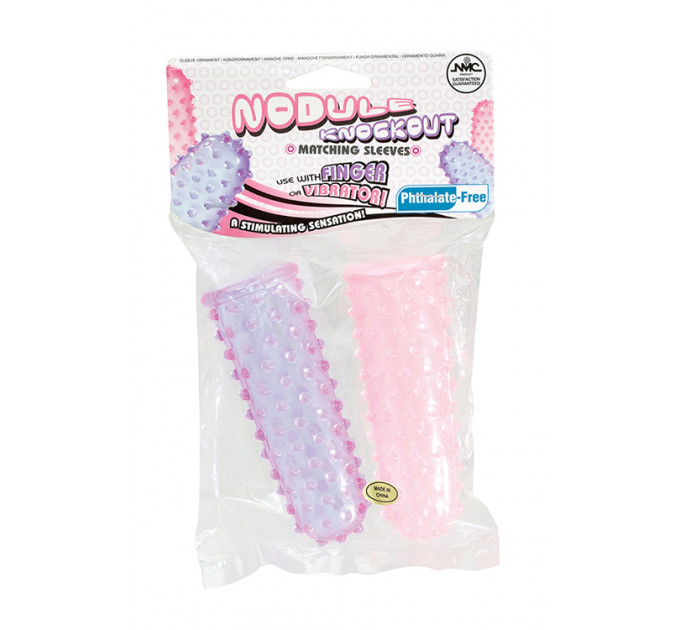 Насадки пальчиковые Finger Sleeves, PURPLE/PINK