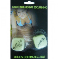 Игровые светящиеся кубики Sex