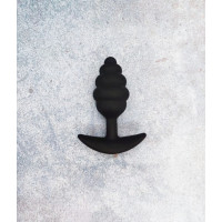 Анальная пробка Loveshop Black 9 * 3.5 см