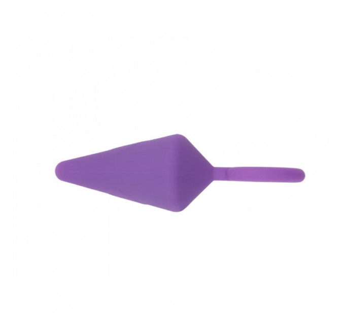 Анальна пробка Chisa Sweet Breeze Candy Plug фіолетова 13.2 х 4 см, L