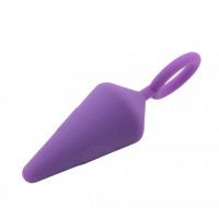 Анальна пробка Chisa Sweet Breeze Candy Plug фіолетова 13.2 х 4 см, L