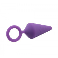 Анальна пробка Chisa Sweet Breeze Candy Plug фіолетова 13.2 х 4 см, L
