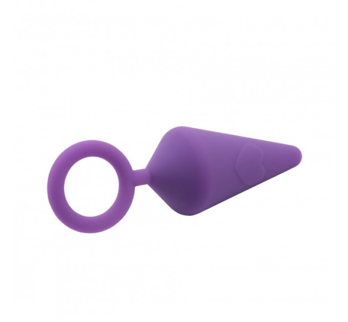 Анальна пробка Chisa Sweet Breeze Candy Plug фіолетова 13.2 х 4 см, L