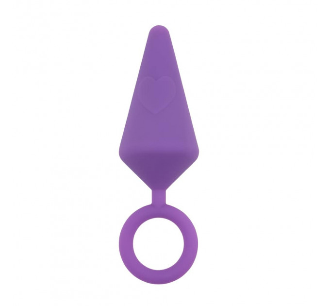 Анальна пробка Chisa Sweet Breeze Candy Plug фіолетова 13.2 х 4 см, L