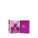 Анальная пробка с вибрацией B-Vibe Vibrating Jewel Plug S/M Pink Ruby, силиконовая, розовая