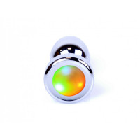 Анальна пробка зі світлодіодом Plug-Jewellery PLUG - Disco Flashlight розмір S