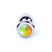 Анальная пробка со светодиодом Plug-Jewellery PLUG - Disco Flashlight размер S