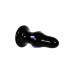 Анальная пробка стеклянная с вибрацией A&E REAR ROCKER VIBRATING GLASS ANAL PLUG