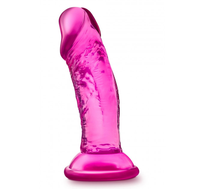Анальная пробка в виде члена Blush b Yours на присоске, розовая