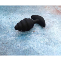 Анальна пробка Loveshop Black 9*3.5 см