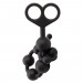 Анальний ланцюжок Chisa Black Mont Silicone чорний