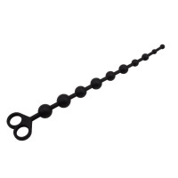 Анальний ланцюжок Chisa Black Mont Silicone чорний