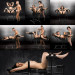БДСМ крісло-кушетка Extreme Obedience BDSM Chair чорний
