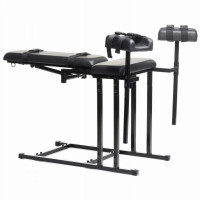 БДСМ кресло-кушетка Extreme Obedience BDSM Chair черный