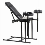 БДСМ крісло-кушетка Extreme Obedience BDSM Chair чорний