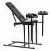 БДСМ крісло-кушетка Extreme Obedience BDSM Chair чорний