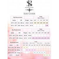 Панчохи Ballerina's Secret BS111 20 den з візерунком, чорні, L/XL