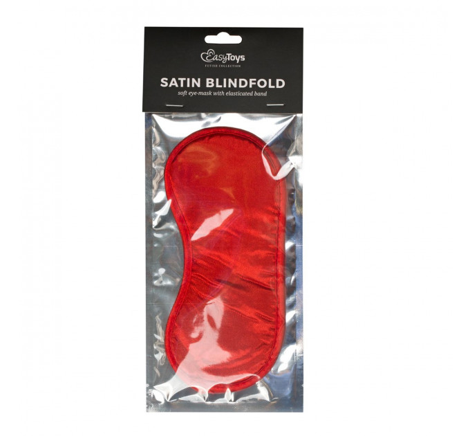 Сатинова маска на очі EasyToys Red Satin Eye Mask