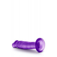 Фалоімітатор реалістичний, на присосці Blush Yours Sweet N фіолетовий, 16.5 х 3.8 см