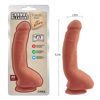 Фалоімітатор реалістичний Chisa T-skin ReaL CARNAL Pleasure; 23,5 см