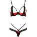 Комплект білизни S/M FEMMINA BIKINI red S/M - Passion